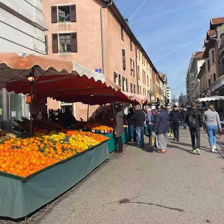Le Jane : Centre Ville, Garage, Balcon Annecy Zewnętrze zdjęcie